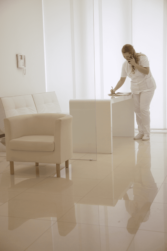 how often should we clean a medical office