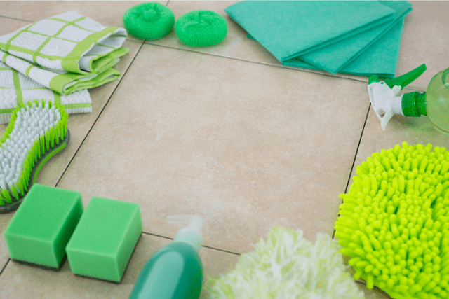 green cleaning products spring