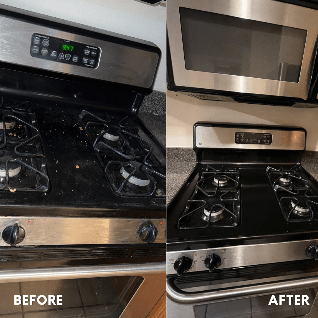 Chicago Move in cleaning services with Stove Oven Cleaning